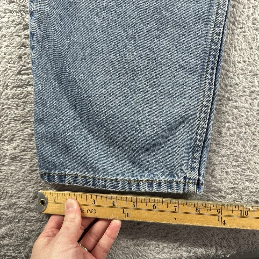 VINTAGE Levi's 550 Jeans Mens‎ 36x29 (Fits 32x27) Blue Light Wash Relaxed Fit